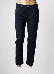 Pantalon 7/8 elasticitate mărime normală albastru ANNA MONTANA femme