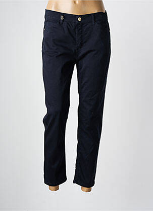 Pantalon 7/8 albastru ANNA MONTANA femeie