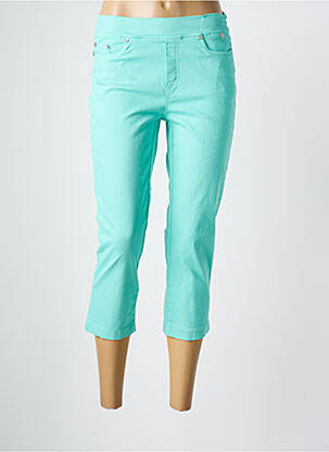 Pantalon trei sferturi albastru ANNA MONTANA femeie