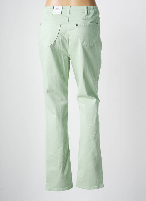 Pantalon drept verde ANNA MONTANA femeie