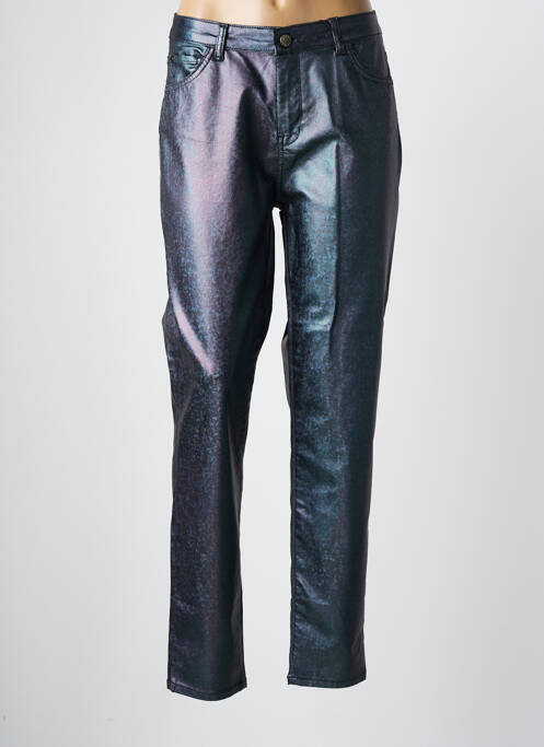 Pantalon drept elasticitate mărime normală negru EVA KAYAN femme