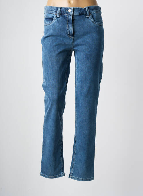 Blugi cu croială slim albastru ANNA MONTANA femeie