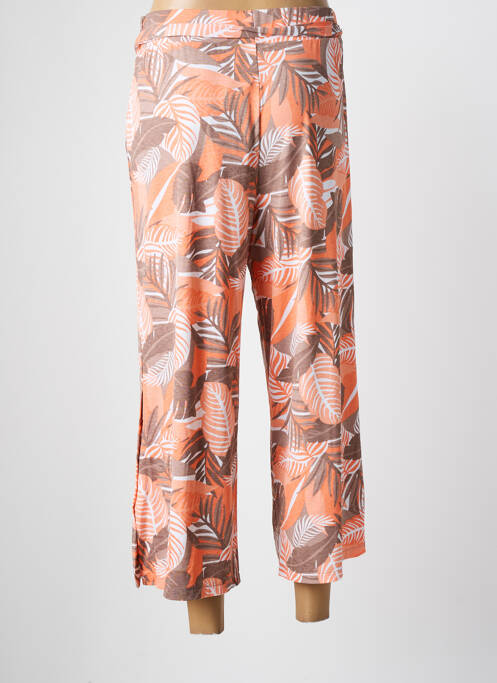 Pantalon 7/8 portocaliu MARBLE femeie