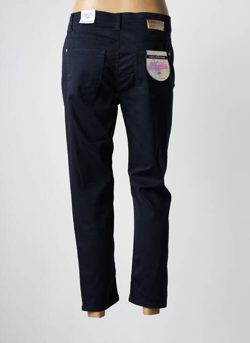 Pantalon 7/8 albastru ANNA MONTANA femeie
