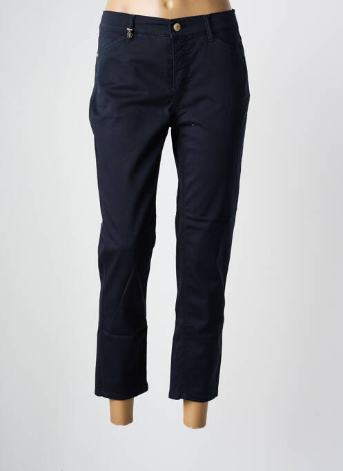 Pantalon 7/8 elasticitate mărime normală albastru ANNA MONTANA femme