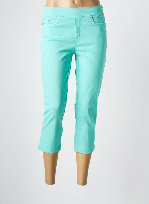 Pantalon trei sferturi albastru ANNA MONTANA femeie