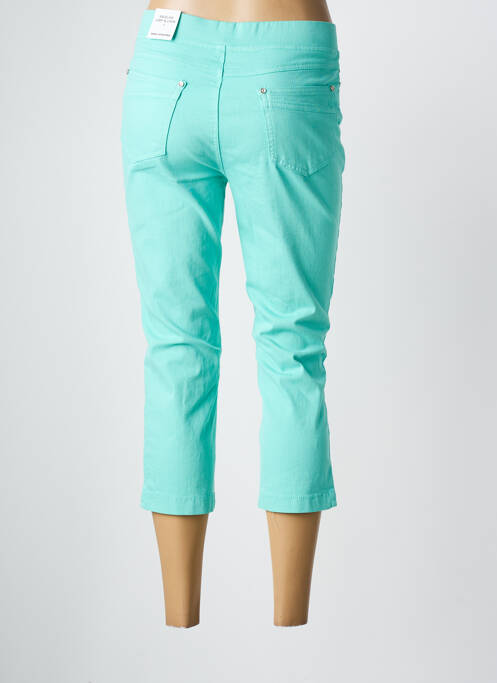 Pantalon trei sferturi albastru ANNA MONTANA femeie