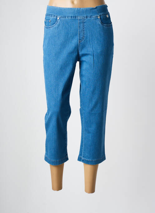 Pantalon trei sferturi albastru ANNA MONTANA femeie