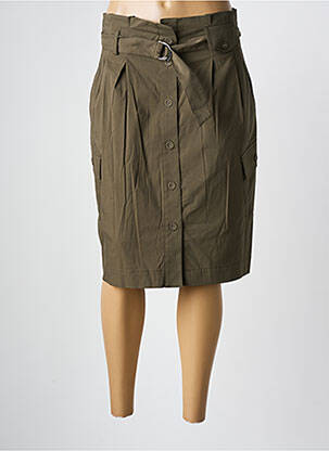 Fustă midi verde EVA KAYAN femeie