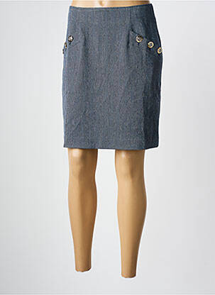 Fustă scurtă albastru EVA KAYAN femeie