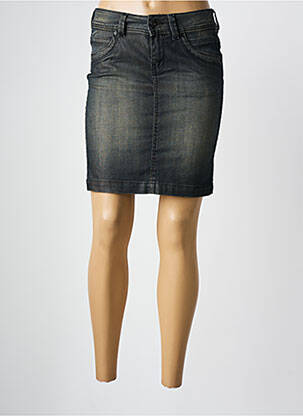 Fustă scurtă buzunare gri PEPE JEANS femeie