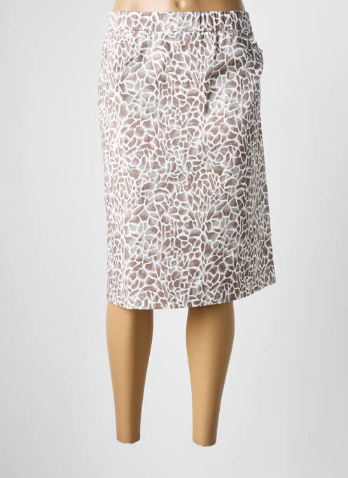 Fustă midi maro FRANK WALDER femeie