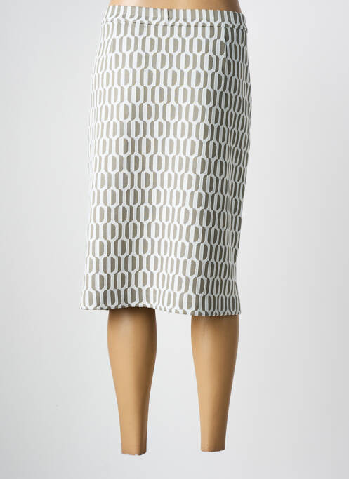 Fustă midi verde FRANK WALDER femeie