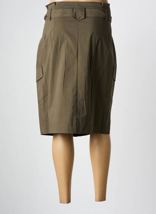 Fustă midi verde EVA KAYAN femeie