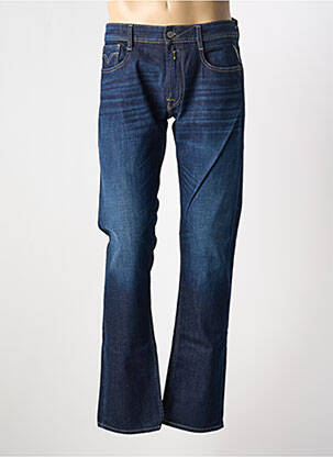 Blugi cu croială dreaptă albastru REPLAY bărbat