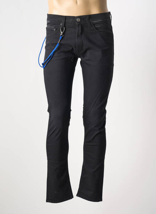 Blugi cu croială slim negru REPLAY bărbat