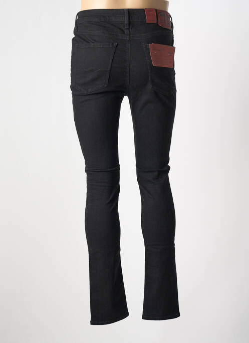 Blugi cu croială slim negru TEDDY SMITH bărbat