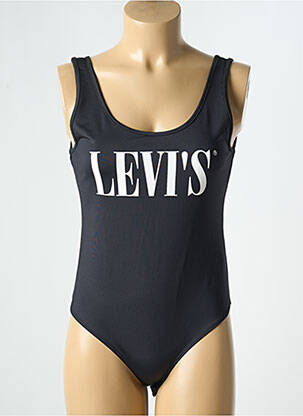 Body guler rotund fără mâneci negru LEVI'S femeie