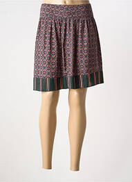 Fustă scurtă croială evazată violet SCOTCH & SODA femme
