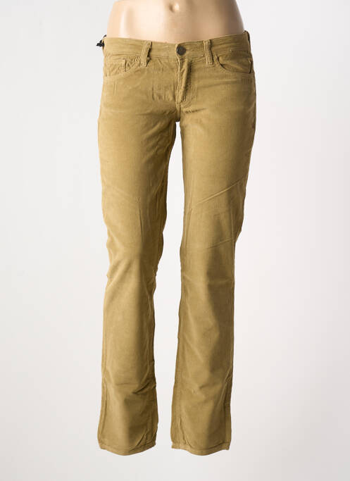 Pantalon slim verde FIVE PM femeie