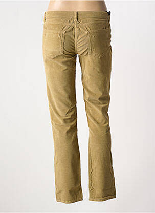 Pantalon drept elasticitate talie joasă maro FIVE PM femeie