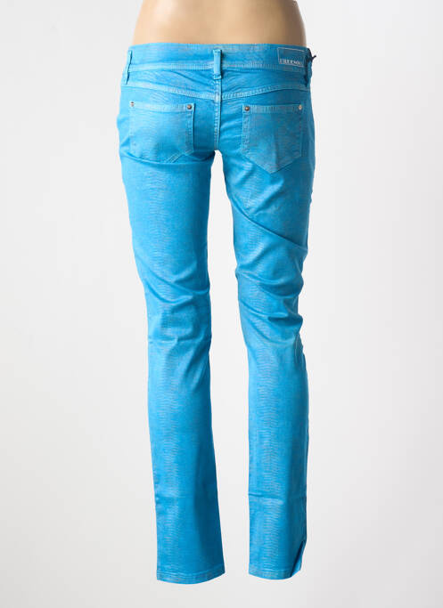 Pantalon slim albastru FREESOUL femeie