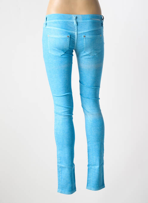 Pantalon slim albastru FREESOUL femeie