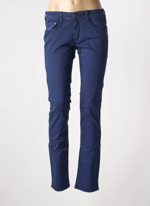 Pantalon slim albastru CIMARRON femeie