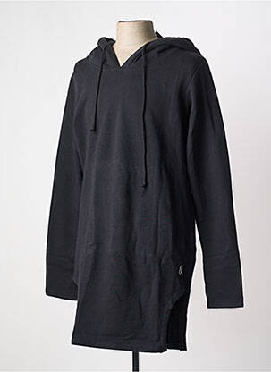 Pulover tunică elasticitate mâneci lungi negru OCTOBRE NOIR femeie
