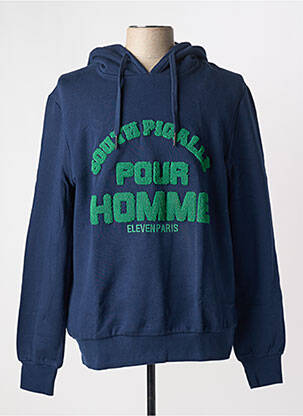 Hanorac cu glugă albastru ELEVEN PARIS bărbat