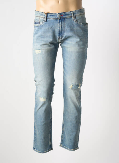 Blugi cu croială slim albastru TEDDY SMITH bărbat