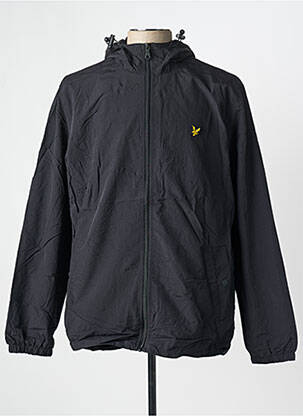 Jachetă vânt buzunare cu glugă negru LYLE & SCOTT bărbat