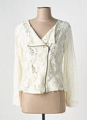 Jachete casual alb SUNCOO femeie