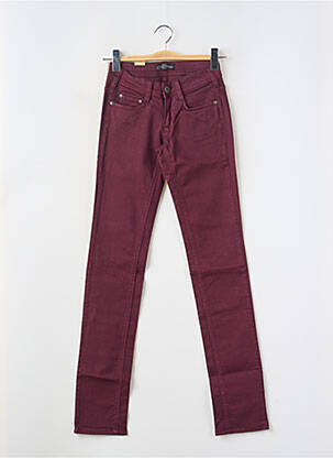 Pantalon slim buzunare violet CIMARRON femeie