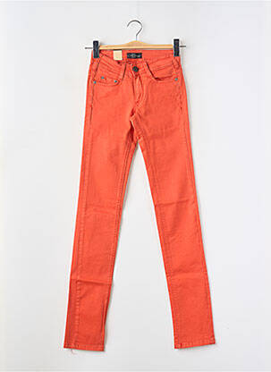 Pantalon slim buzunare portocaliu CIMARRON femeie