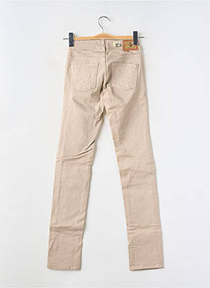 Pantalon slim buzunare bej CIMARRON femeie