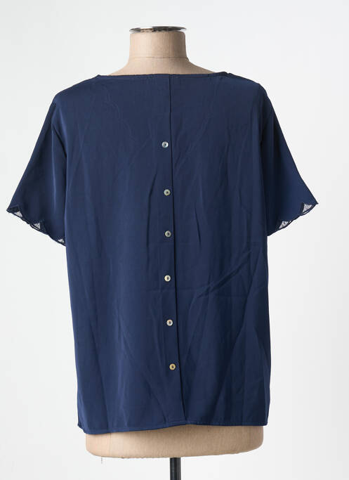 Top albastru GRACE & MILA femeie