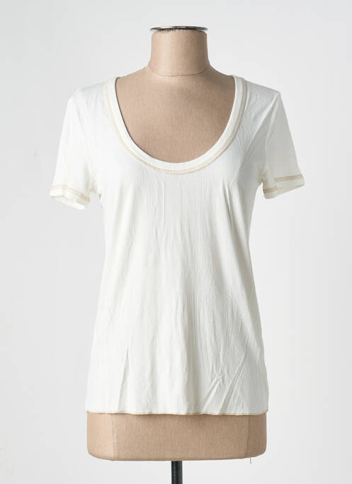 Tricou alb GRACE & MILA femeie