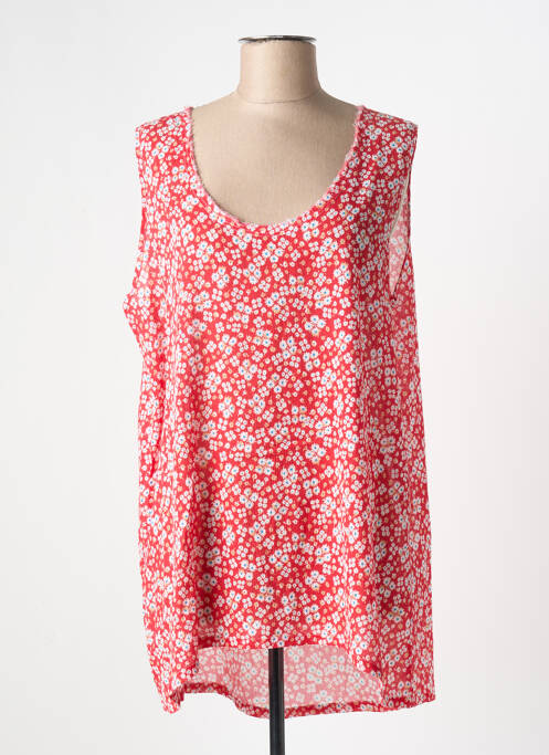 Tunică fără mâneci roșu AMERICAN VINTAGE femeie