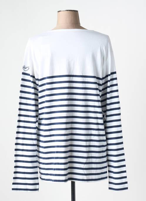 Top alb BREIZH ANGEL femeie