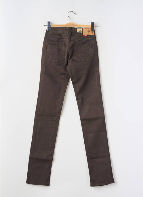 Pantalon slim maro CIMARRON femeie