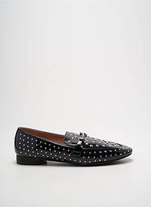 Mocasini material neted toc plat până la 3 cm negru VANESSA WU femeie