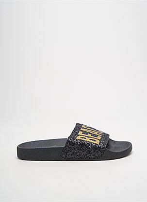 Mulete/saboți arcadă plantară toc plat până la 3 cm negru THE WHITE BRAND femeie