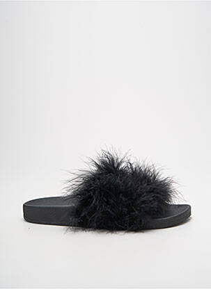 Mulete/Saboți negru THE WHITE BRAND femeie