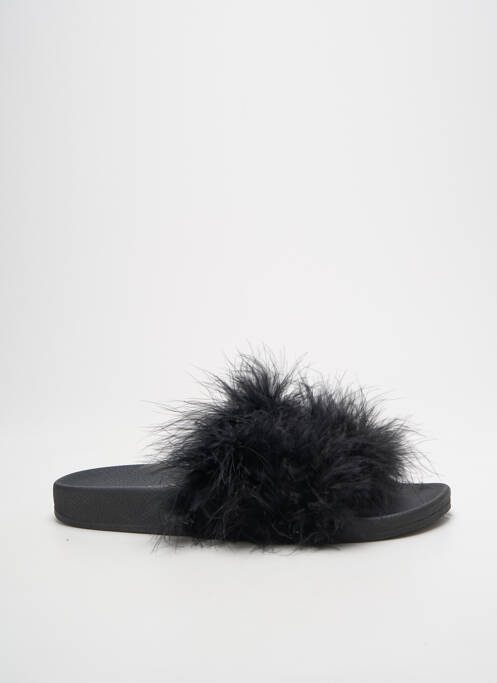 Mulete/Saboți negru THE WHITE BRAND femeie