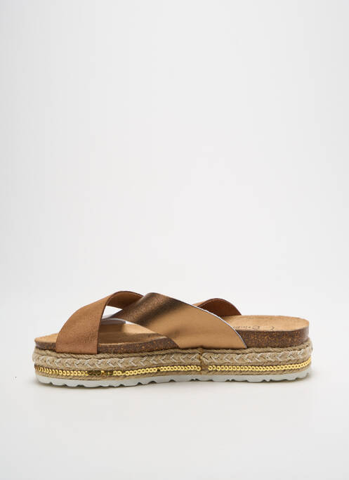 Mulete/Saboți maro AMOA femeie