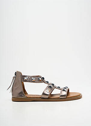 Sandale/Pantofi decupați auriu CARMELA femeie