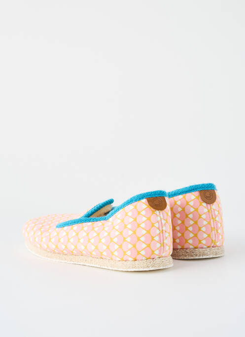 Papuci/Pantofi de casă roz CHAUSSE MOUTON femeie