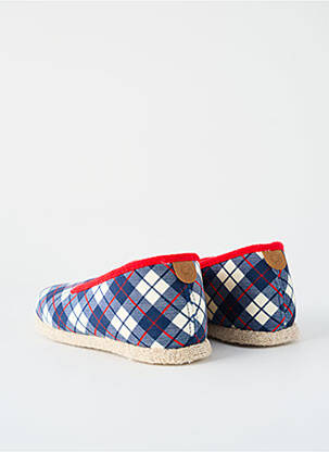 Papuci/pantofi de casă vârf rotund vârf rotund albastru CHAUSSE MOUTON unisex