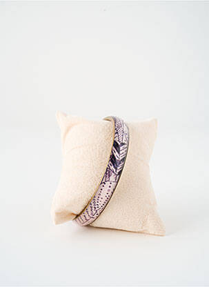 Brățară materiale metalice violet SATINE femeie